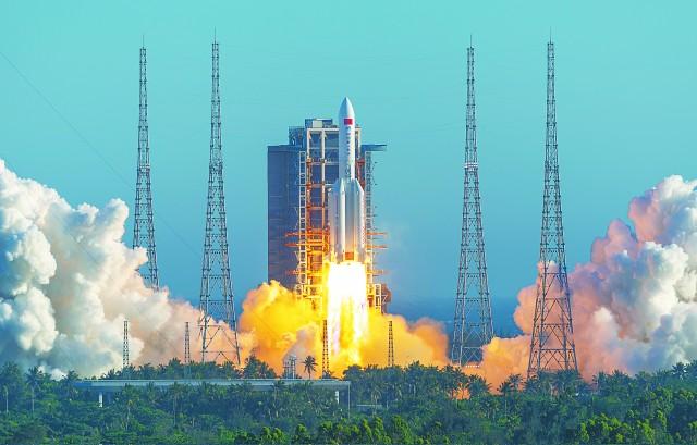 中国近地轨道最强火箭首飞成功 揭秘长五B火箭四大“黑科技”